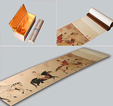 边坝馆藏书画复制博物馆书画复制服务