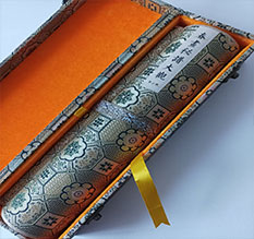 边坝书画装裱案例